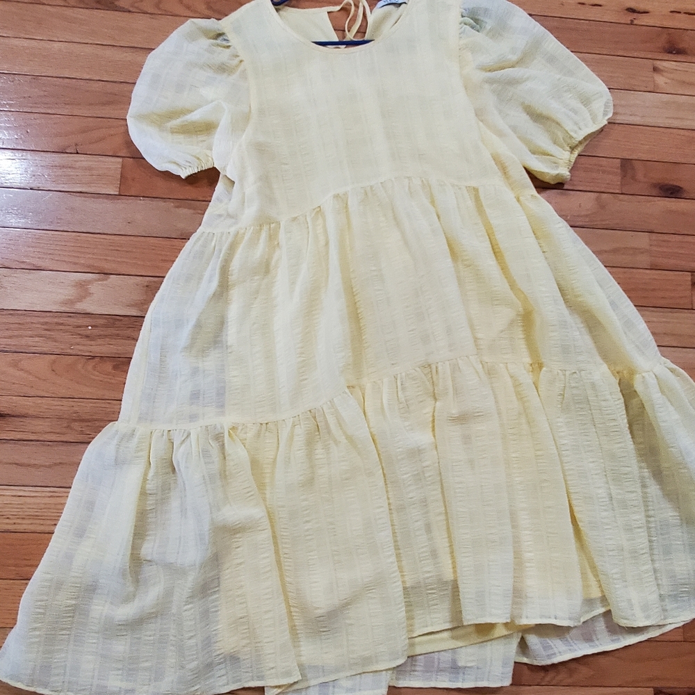 Nest Black Label Pale Yellow dress